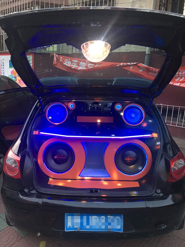 唐山樂暢出征廊坊汽車音響大賽，一車囊括外場