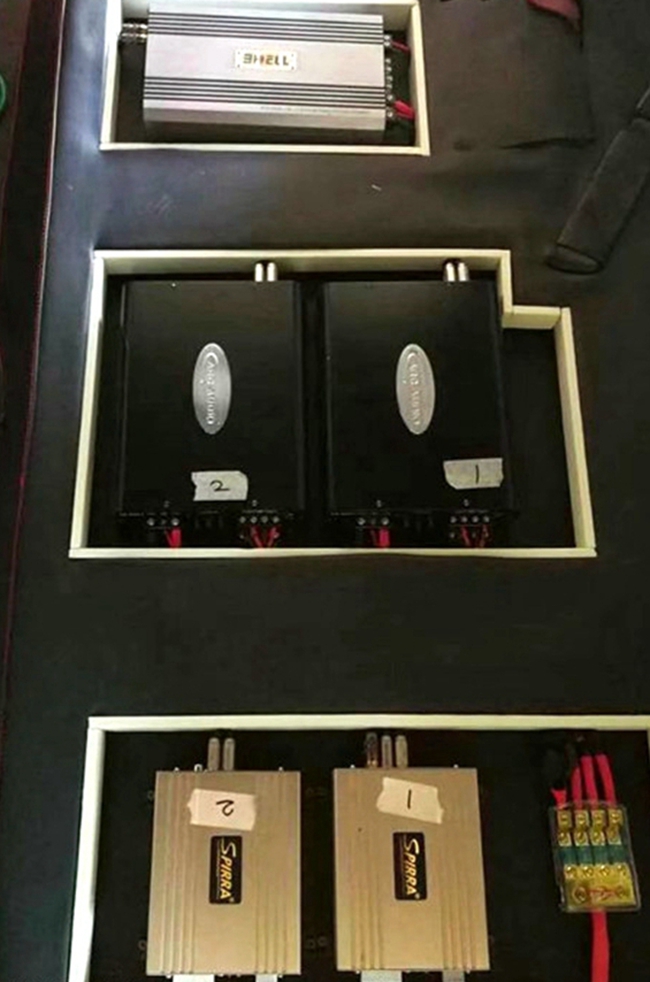 新疆豐田坦途升級意大利TEC手提箱三分頻套裝