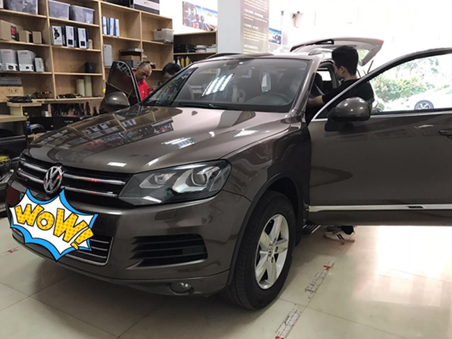 車改坊南昌店升級大眾途銳升級德國ETON，有趣的