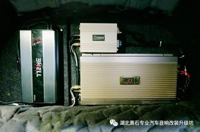 湖北黃石車改坊大眾帕薩特音響升級，改裝霸克和斯派朗音響