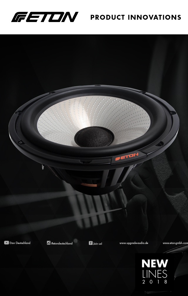 德國ETON  CORE S2 旗艦兩分頻套裝揚聲器全球首發