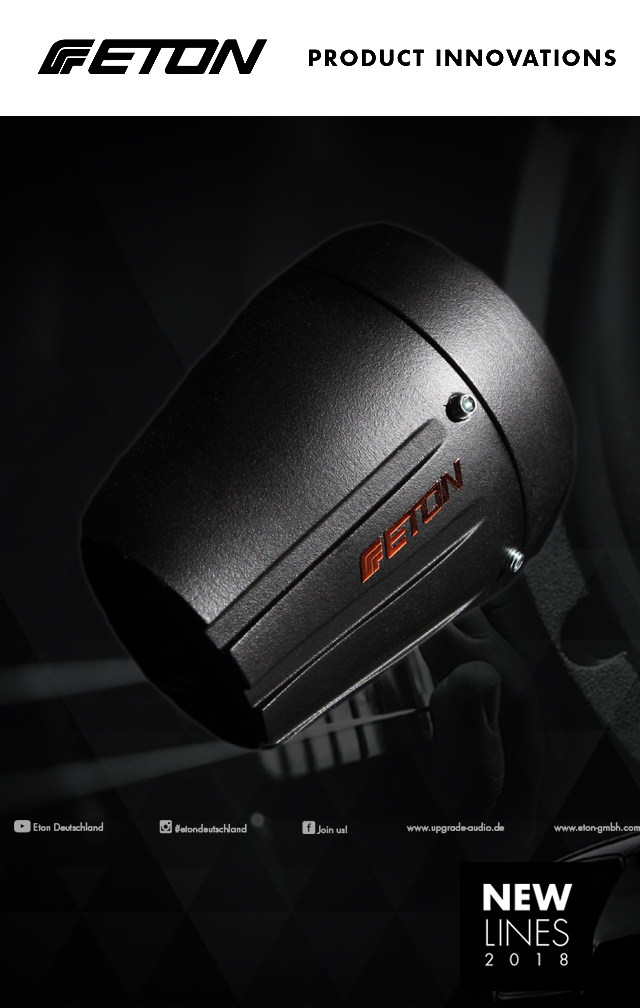 德國ETON  CORE S2 旗艦兩分頻套裝揚聲器全球首發