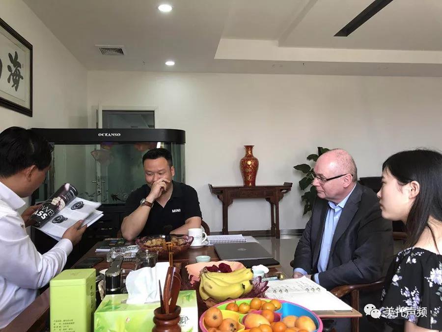 咋？德國ETON總裁又來美托聲頻了？