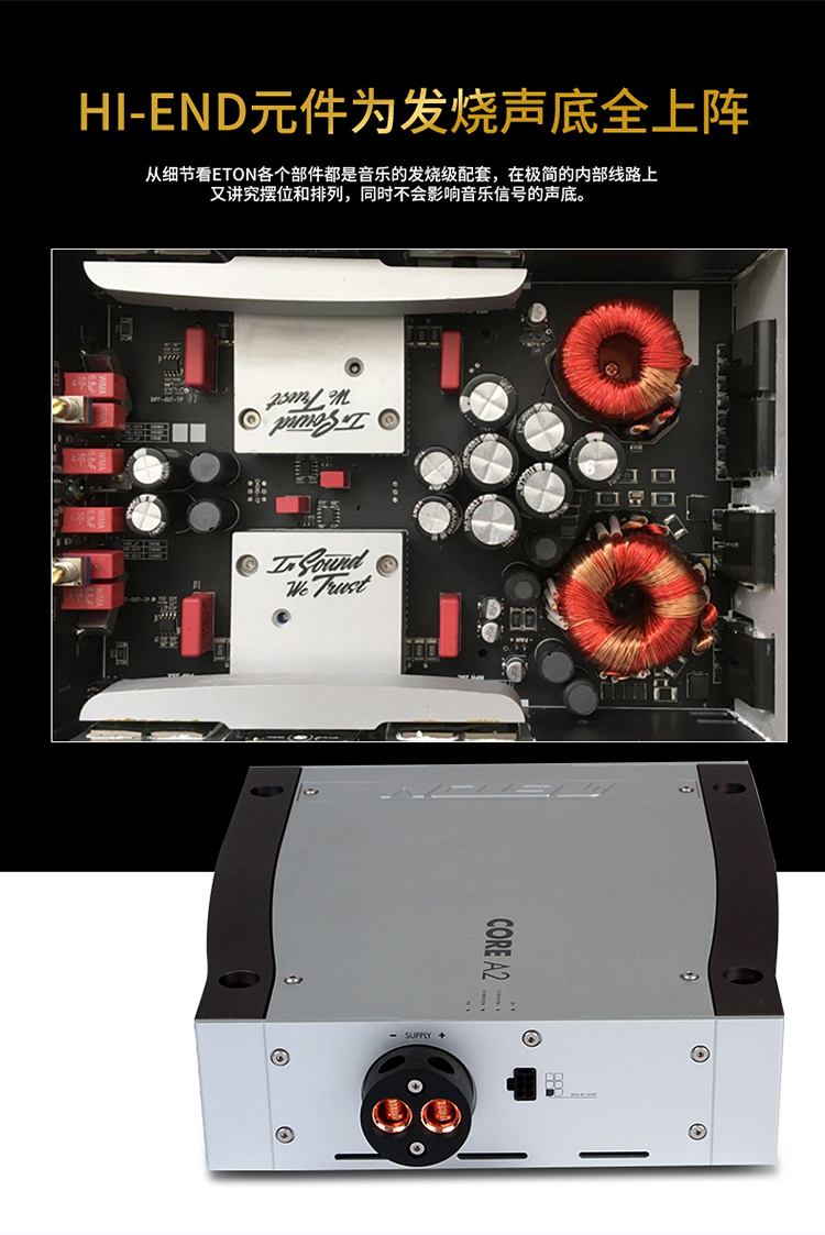 德國伊頓CORE A2兩聲道功放