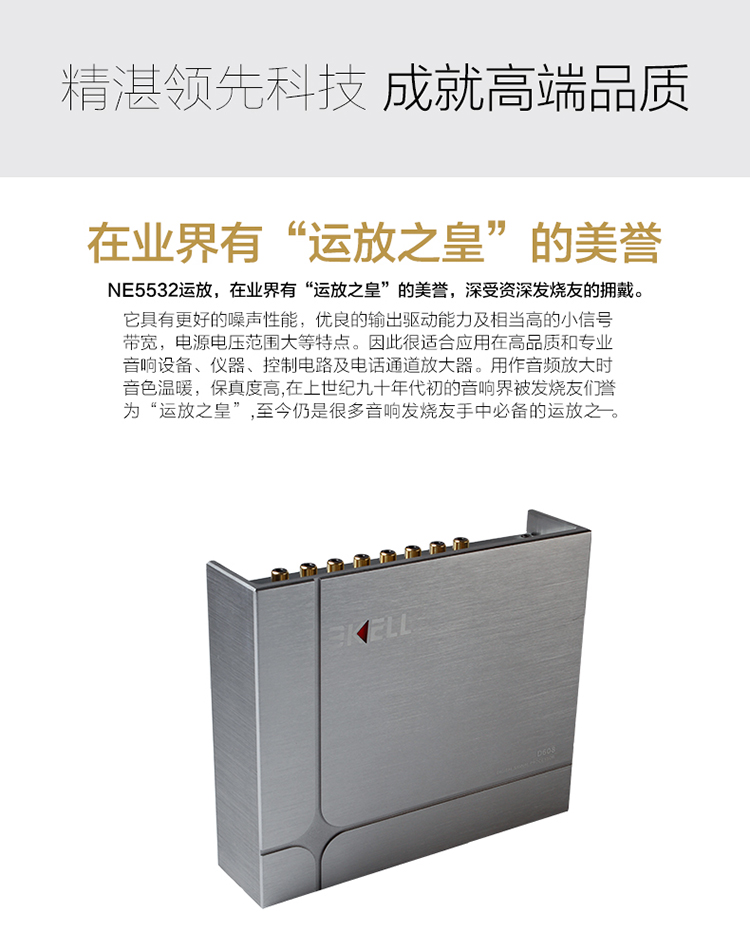霸克DSP-D608汽車音頻處理器