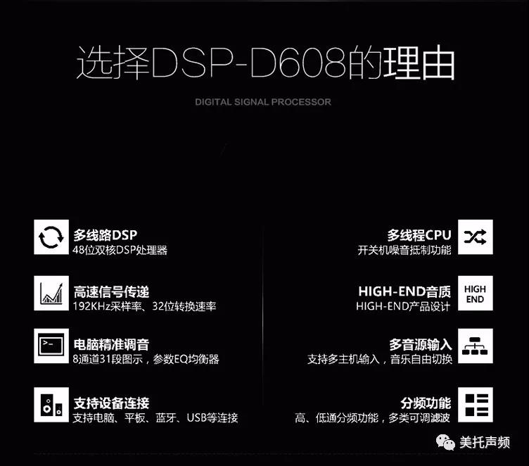美國BKELL DSP-D608專業級汽車音頻處理器正式發售