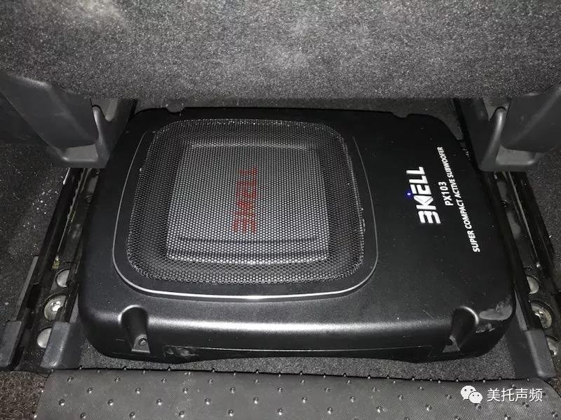 為什么總少點感覺？這款超薄低音炮告訴你-車改坊重慶店為日產天籟升級霸克優美之聲
