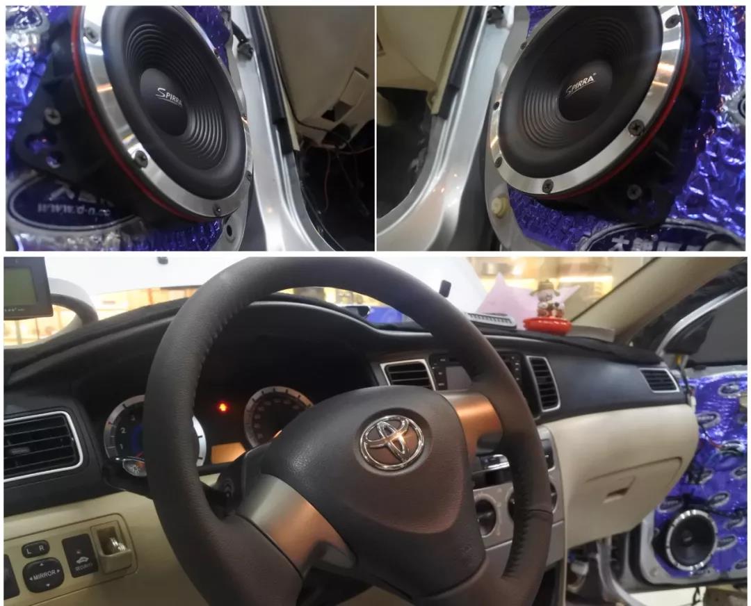 終于不用再羨慕朋友的車了∥豐田花冠升級斯派朗音響+全車大能隔音案例分享