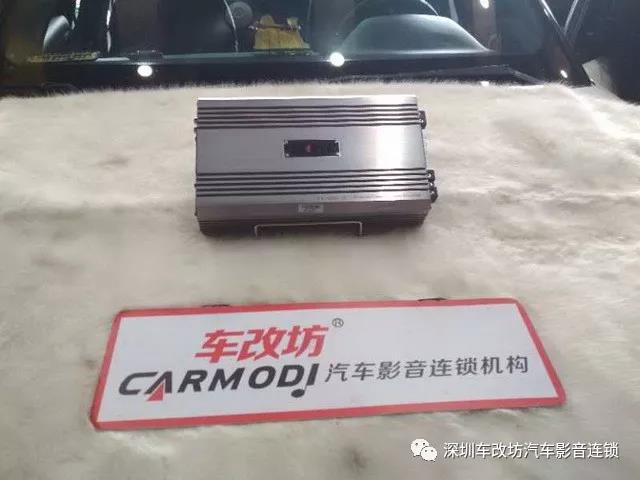 惹人心醉 陸豐X7改裝伊頓 FORSE 10-800BR—深圳車改坊汽車音響改裝