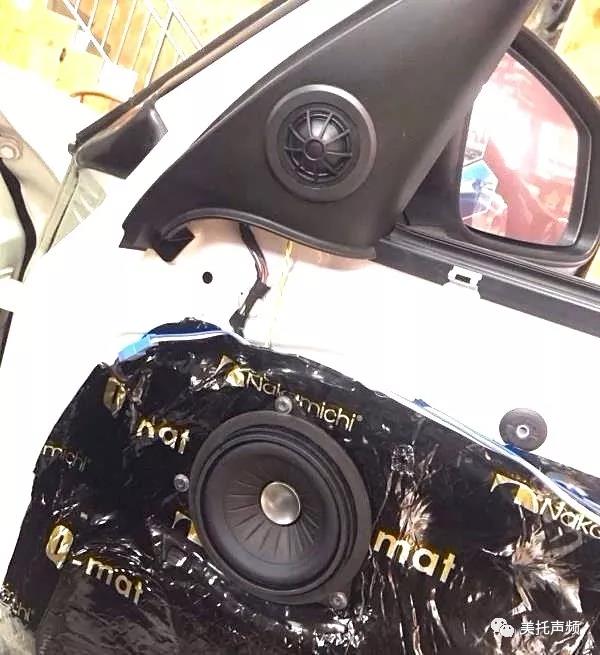 這套音響只有原車才懂-車改坊合肥店為寶馬汽車音響升級德國伊頓專車專用