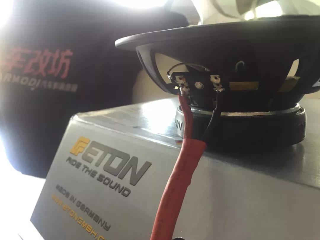 同樣的音樂夢-車改坊佛山店為豐田雷凌汽車音響升級德國ETON