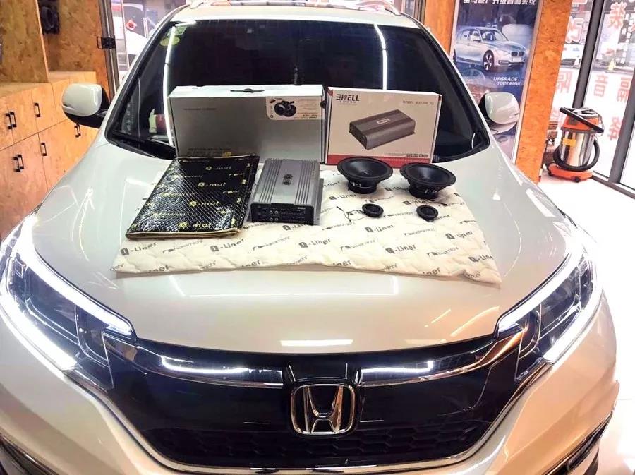 何以解憂，唯有升級改裝-車改坊合肥店為本田CRV汽車音響升級德國ETON