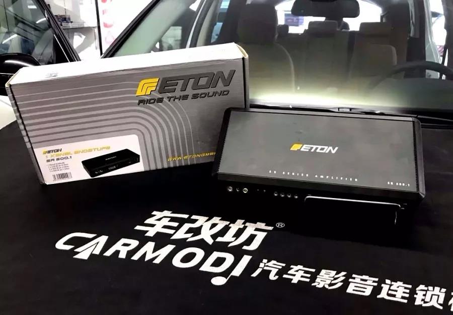 兩臺斯派朗85.4直接搞定！-車改坊重慶店為路虎發現神行汽車音響升級斯派朗魔音盒