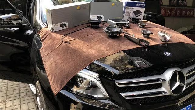 余音裊裊-車改坊武漢店奔馳GLC汽車音響升級德國ETON伊頓POW三分頻