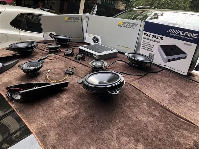 余音裊裊-車改坊武漢店奔馳GLC汽車音響升級德國ETON伊頓POW三分頻