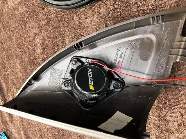 余音裊裊-車改坊武漢店奔馳GLC汽車音響升級德國ETON伊頓POW三分頻