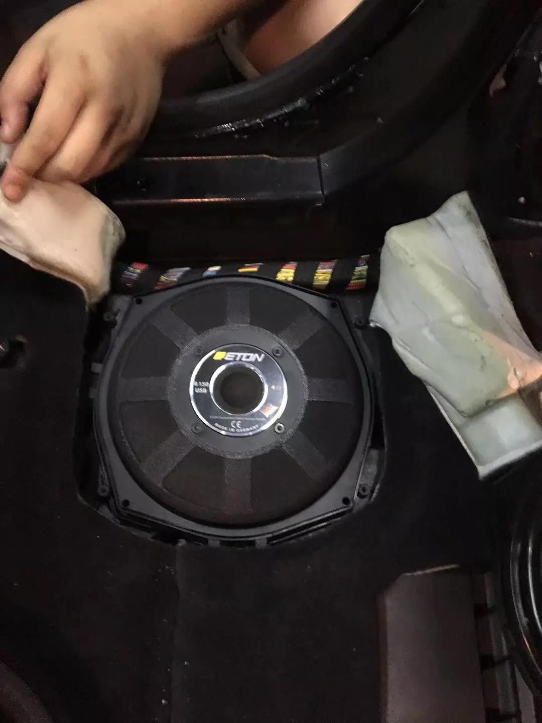 無損升級，輕松聽感-車改坊長沙店寶馬5系GT汽車音響升級伊頓寶馬專車專用