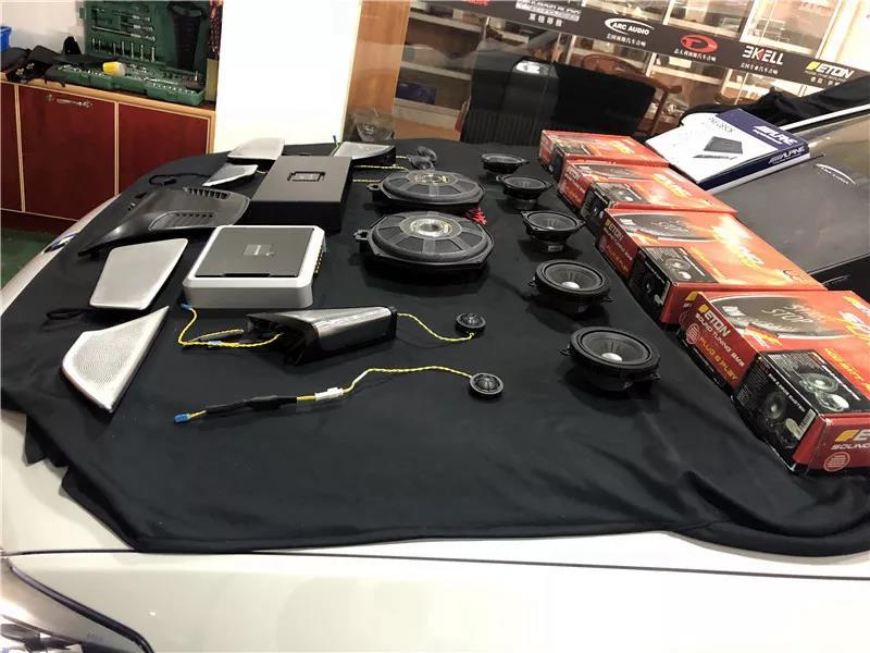 無損照樣HIFI-車改坊武漢店寶馬5系汽車音響升級德國ETON寶馬專車專用