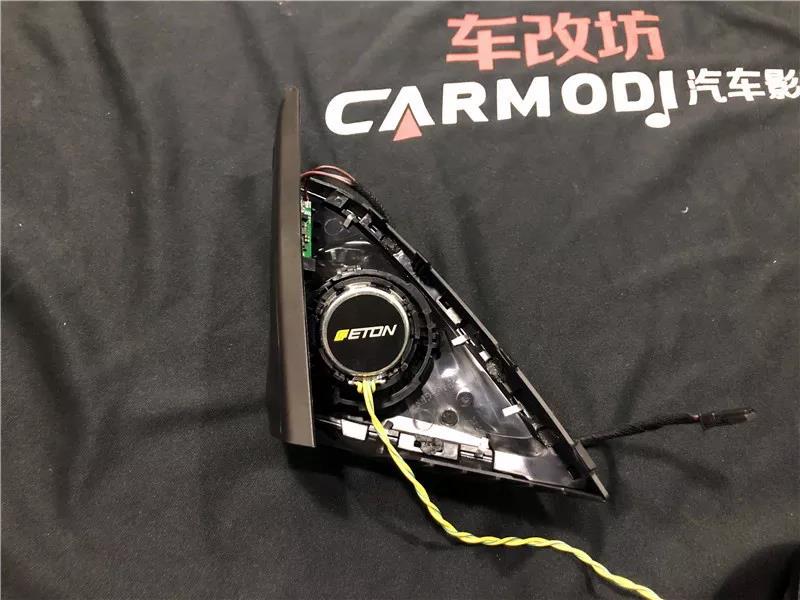 無損照樣HIFI-車改坊武漢店寶馬5系汽車音響升級德國ETON寶馬專車專用