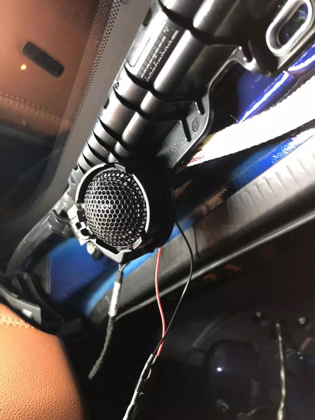 原來豪車音響也弱!-車改坊義烏店瑪莎拉蒂汽車音響升級德國ETON