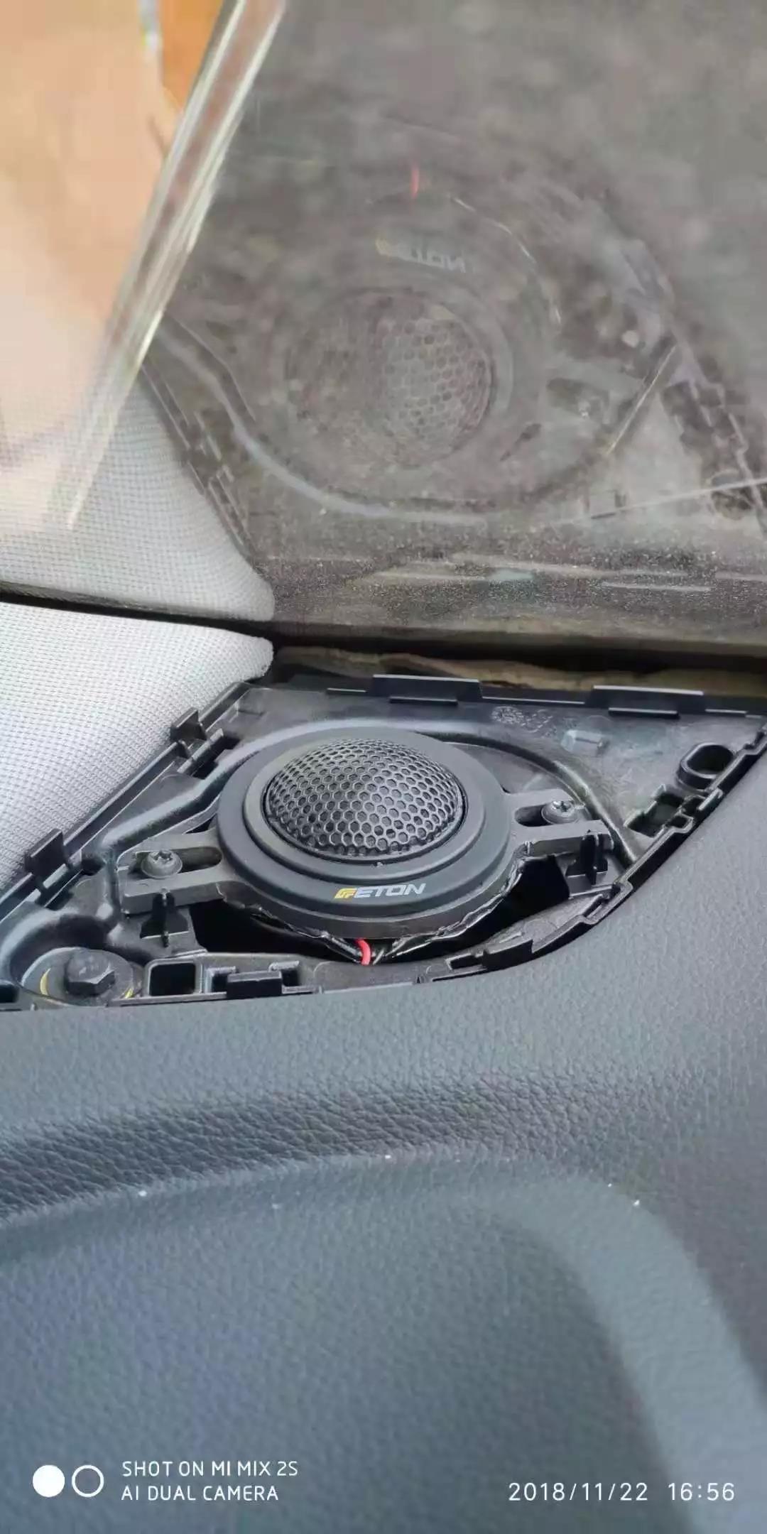 鬧哪樣！奧迪q7也不滿意？-車改坊義烏店奧迪q7汽車音響升級德國ETON