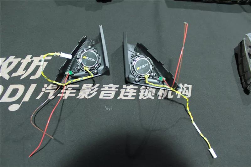 ETON攜手寶馬前行！如虎添翼-車改坊武漢店寶馬5系音響升級德國ETON