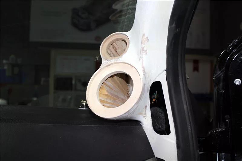ETON三分頻主場,好嗨喲!-車改坊武漢店福特途睿歐 音響升級