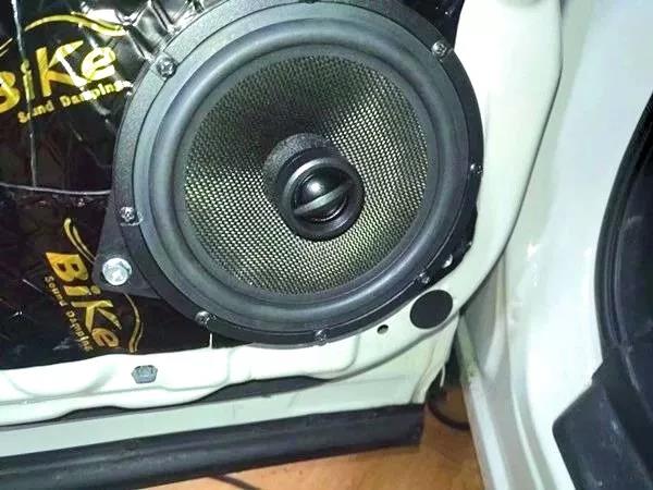 原車音響無聊怎么辦？-車改坊新疆店日產奇駿汽車音響升級美國BKELL