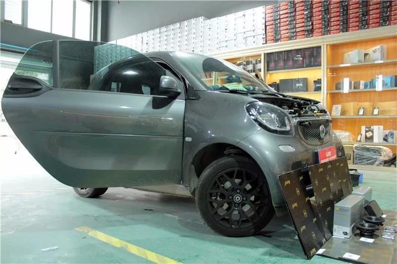 如魚得水般行走的樂趣！-車改坊武漢店smart汽車音響升級德國ETON