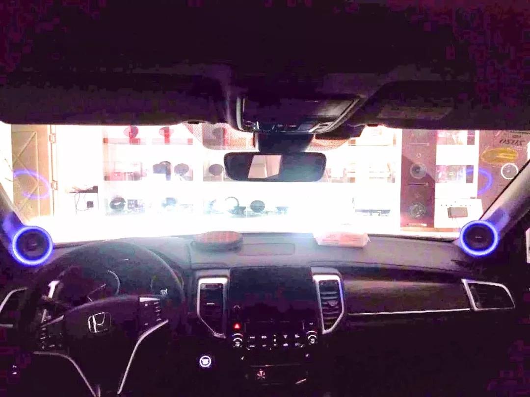 佳音相伴，一路坦然-車改坊安慶美聲店本田URV汽車音響升級德國ETON