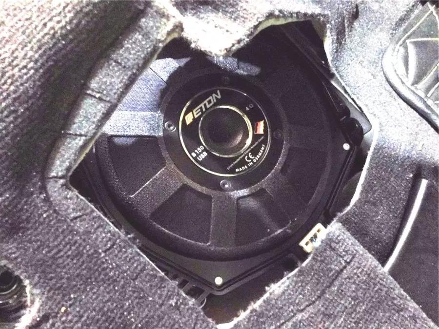寶馬專用，讓愛離你更近！-車改坊武漢店寶馬X5音響升級德國ETON
