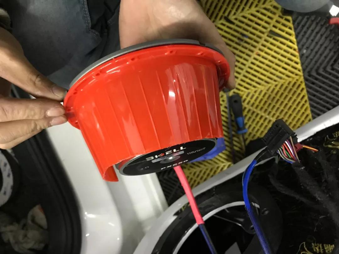 車主這樣改真的好嗎?-車改坊重慶店大眾凌度汽車音響升級美國BKELL