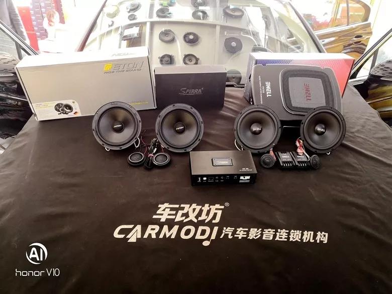 前后兩分頻組合音質很優秀！大眾邁騰改裝分享