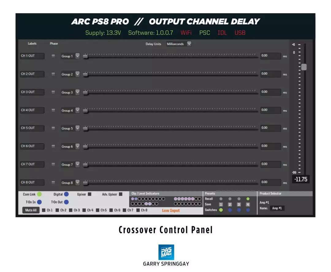 美國ARC AUDIO最新旗艦DSP-PS8 PRO測試報告
