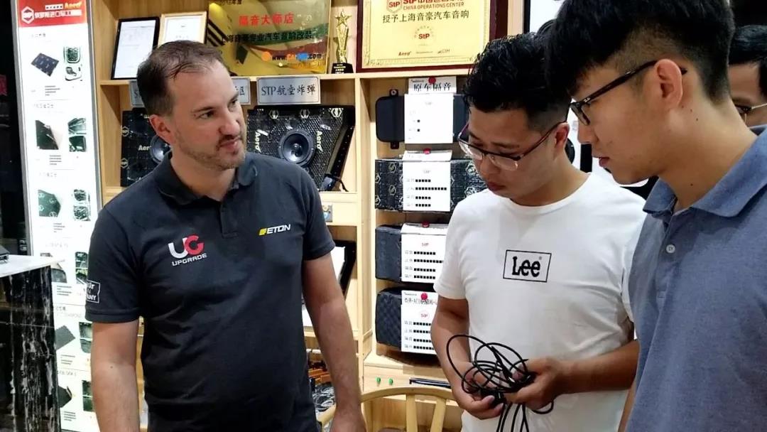 德國ETON技術總監多米尼克中國調音活動第二站上海音豪