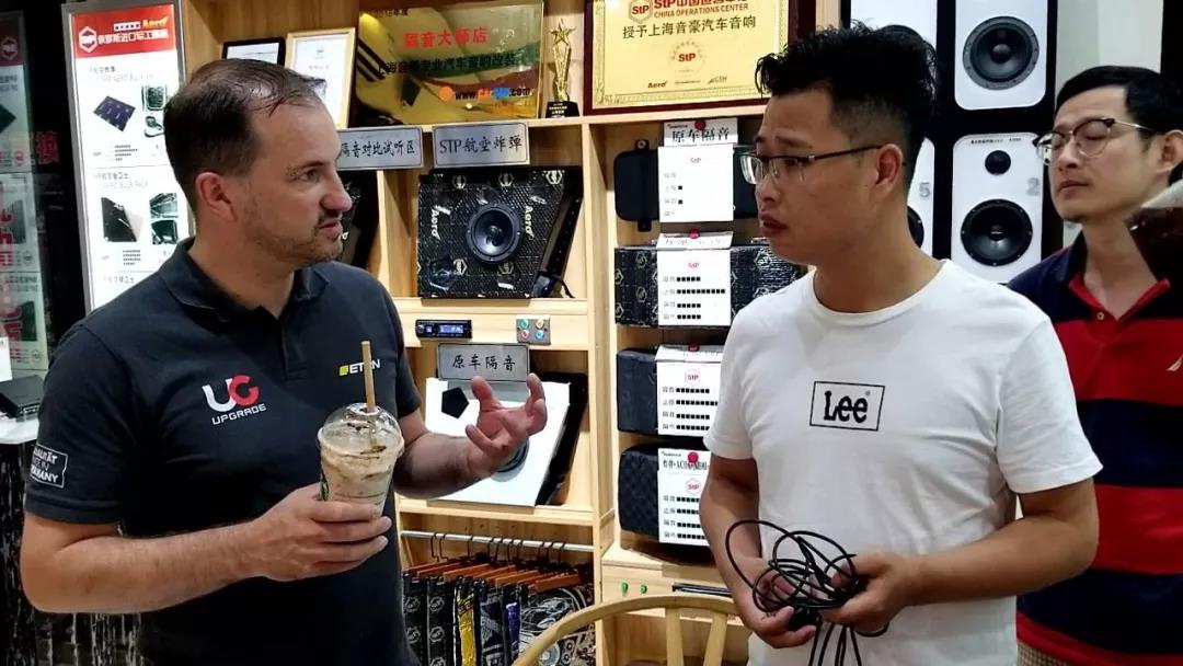 德國ETON技術總監多米尼克中國調音活動第二站上海音豪