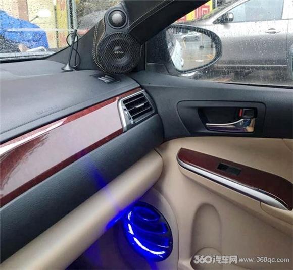 凱美瑞改裝德國ETON汽車音響 有了三分頻的助力聽音巨爽