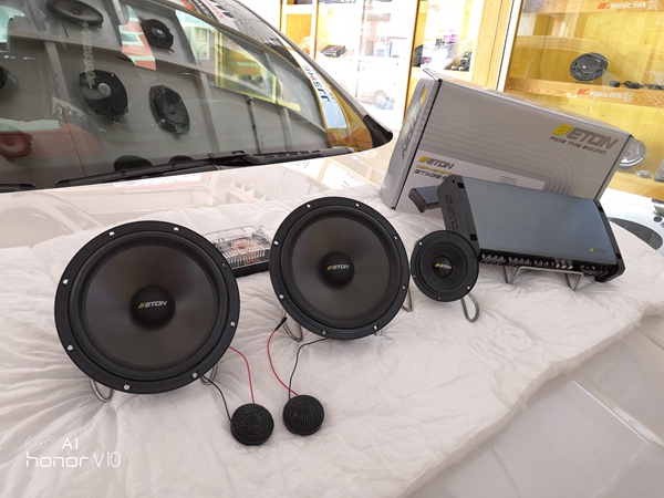 林肯MKC音響改裝 德國伊頓RSR160 伊頓6路DSP功放 卡卡汽車音響