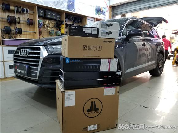 奧迪Q7隨時刮起音樂風暴 上海音豪完美改裝德國伊頓頂級大系統