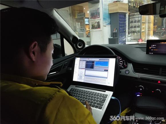 奧迪Q7隨時刮起音樂風暴 上海音豪完美改裝德國伊頓頂級大系統
