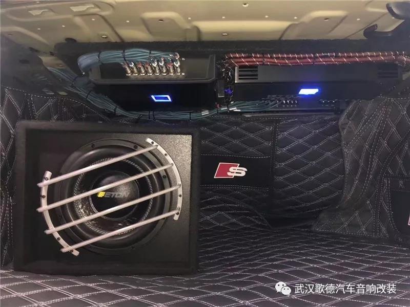 環繞音樂極致享受 武漢奧迪A6L汽車音響改裝