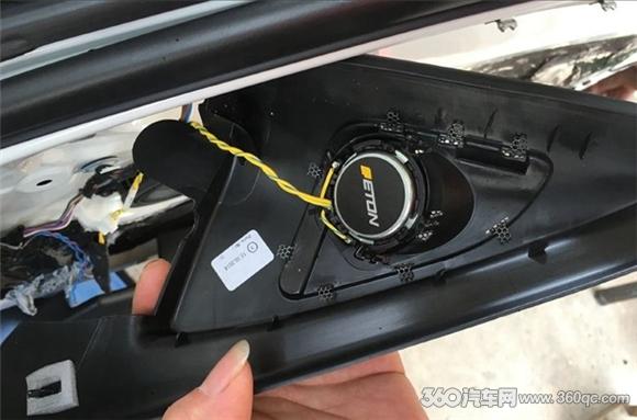 寶馬320改裝德國ETON汽車音響 專車專用三分頻無損升級