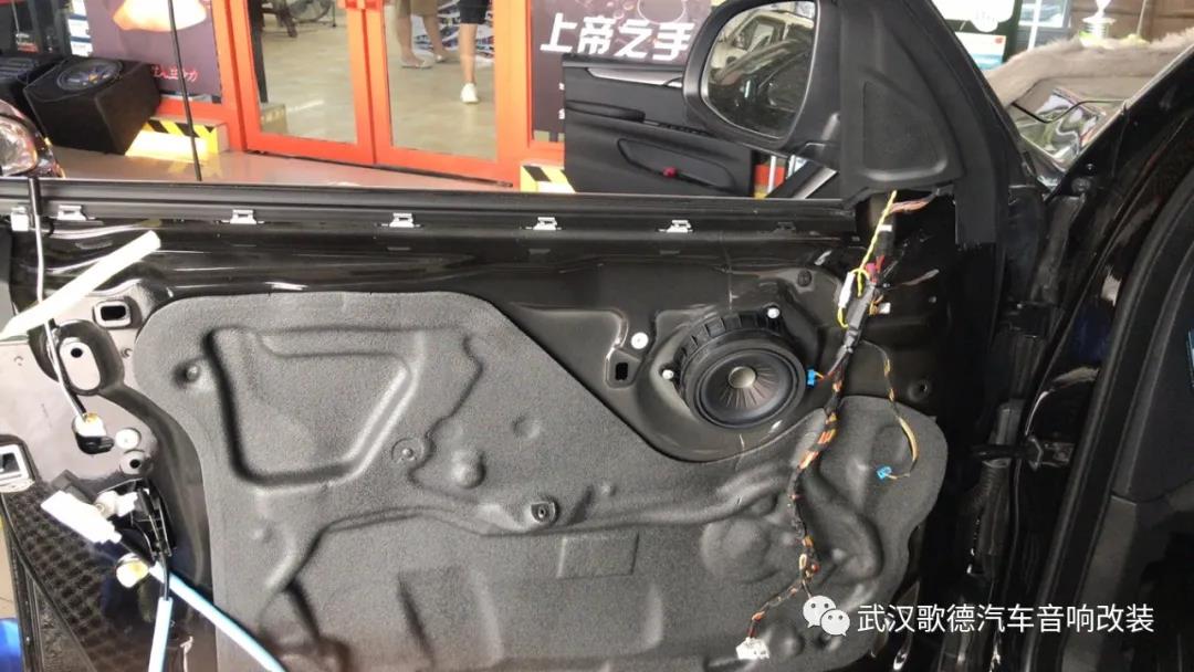 音響補齊無損升級 武漢寶馬X5汽車音響改裝