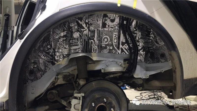 全車處理安靜無比 武漢歌德日產樓蘭汽車隔音改裝