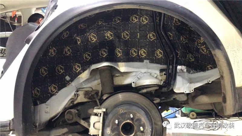 全車處理安靜無比 武漢歌德日產樓蘭汽車隔音改裝