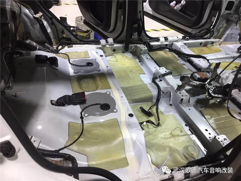 全車處理安靜無比 武漢歌德日產樓蘭汽車隔音改裝