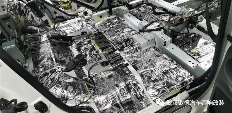 全車處理安靜無比 武漢歌德日產樓蘭汽車隔音改裝