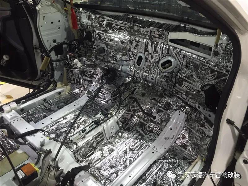 全車處理安靜無比 武漢歌德日產樓蘭汽車隔音改裝