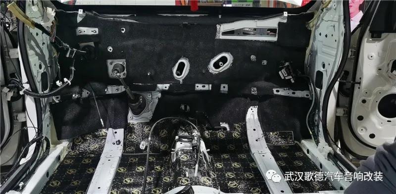 全車處理安靜無比 武漢歌德日產樓蘭汽車隔音改裝