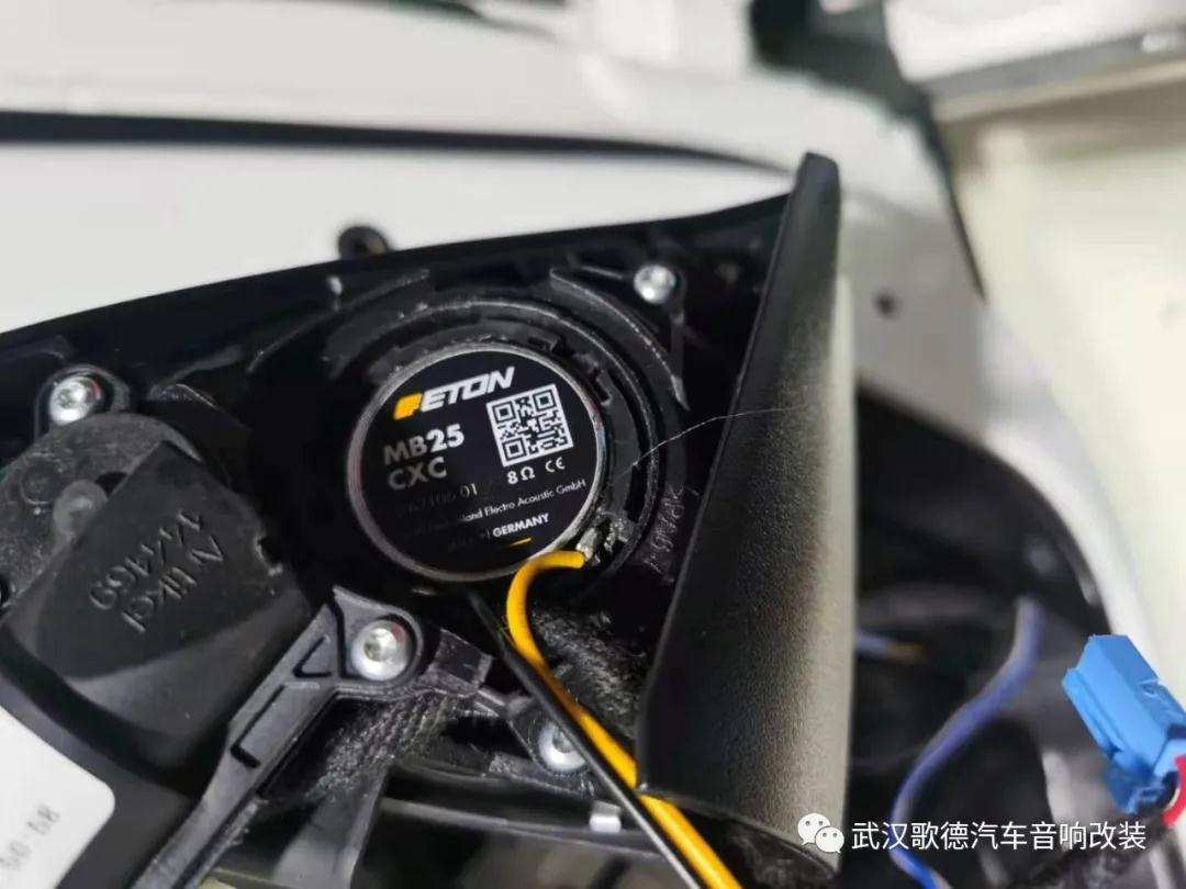 柏林之聲升級伊頓專用 武漢歌德奔馳EL200汽車音響改裝